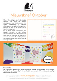 Sheeque nieuwsbrief oktober 2017